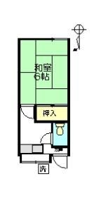 太田荘の間取り画像