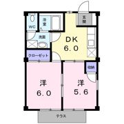 スカイハイツの間取り画像