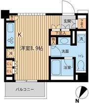 レジデンス三宿の間取り画像