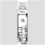 S-RESIDENCE新大阪駅前の間取り画像