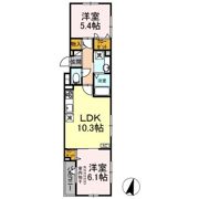 Nanala緑町の間取り画像