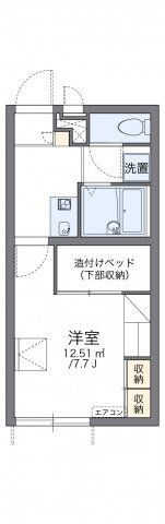 レオパレスエイザの間取り画像
