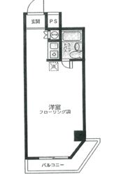 ライオンズマンション末吉町の間取り画像