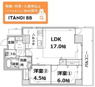 シティコート目黒2号棟の間取り画像