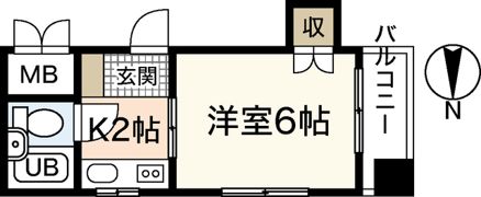 キャッツアイ本川の間取り画像