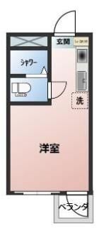 パークアベニュー国分寺の間取り画像