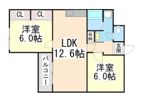 ユニーブル六甲南棟の間取り画像