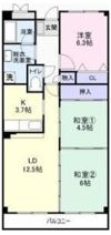 リサービア大津の間取り画像