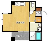 レントハウス直方ビルの間取り画像
