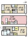 アーバンパーク三鷹の間取り画像