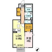 トレス日明弐番館の間取り画像