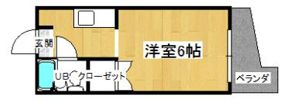小倉マンションの間取り画像