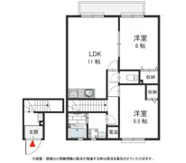 パナコート長田の間取り画像