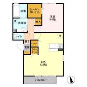 ベル・アジュールII A棟の間取り画像