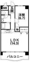 クレールトヨダの間取り画像