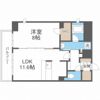 グランルージュ中之島南の間取り画像