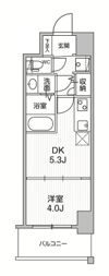 クレストコート江坂垂水町の間取り画像