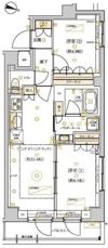 ドムス・スタイル武蔵小山の間取り画像