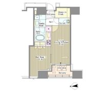 White Tower Hamamatsuchoの間取り画像
