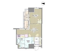White Tower Hamamatsuchoの間取り画像