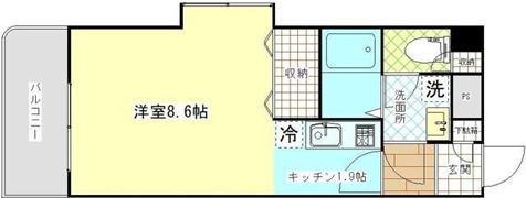 AYマンションの間取り画像