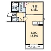 レーベン・コスモスの間取り画像