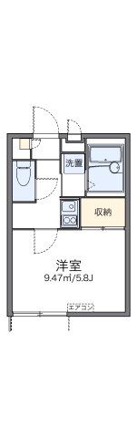 レオパレスオランジェの間取り画像
