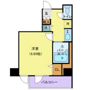 CITY SPIRE新富町の間取り画像