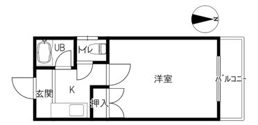 マゼンダ賢坂辻の間取り画像