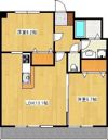 クロノス30新町IIの間取り画像