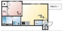 GRANDIR三津屋中の間取り画像