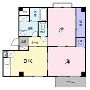 サニーコートAの間取り画像