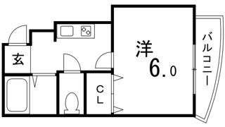 シャルマンフジ須磨壱番館の間取り画像