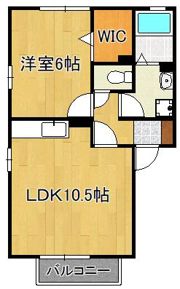 エデンナIの間取り画像
