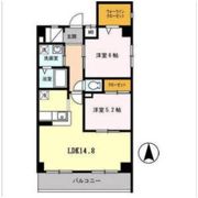 ボナール江坂の間取り画像