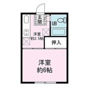 マーメゾン大坂の間取り画像