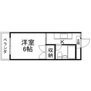 上杉サニーコーポAの間取り画像