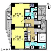 プラトリエ北新宿の間取り画像