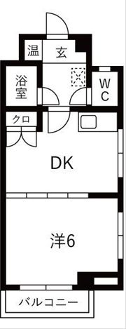 カーサニイミの間取り画像