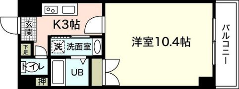 コーポPALⅢの間取り画像