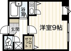ドエル十日市の間取り画像