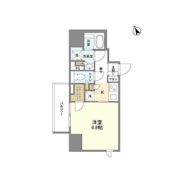 シェフルール新御徒町Ⅱの間取り画像