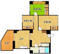 那須ビルの間取り画像