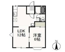 ファミーユKⅠの間取り画像