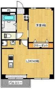 平和第2マンションの間取り画像