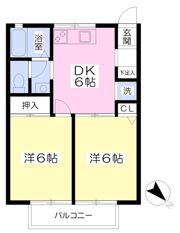 グランドハイツの間取り画像