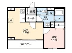リーブルファイン西浦和 1号棟の間取り画像