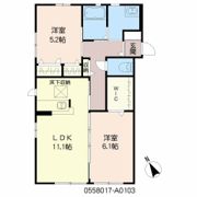 N・YボンジュールⅠの間取り画像