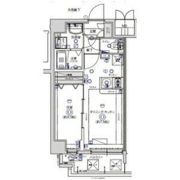 MELDIA CREST TAPP 新大阪 WESTの間取り画像