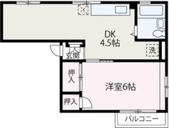 シティハイムキャッスルの間取り画像